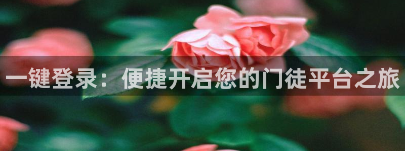 彩神2体育：一键登录：便捷开启您的门徒平台之旅