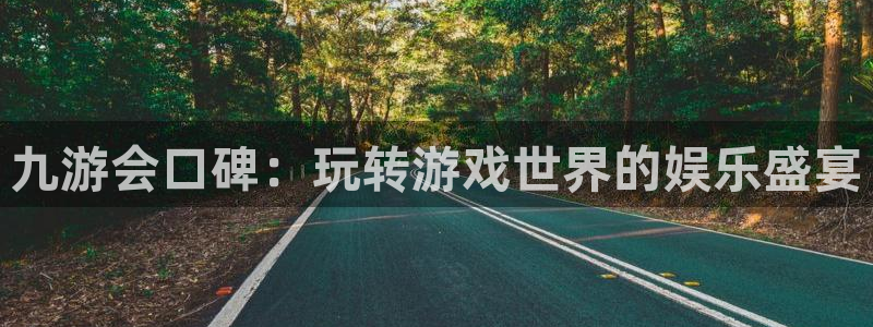 彩神4：九游会口碑：玩转游戏世界的娱乐盛宴