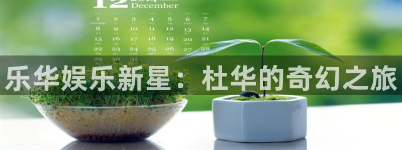 彩神2体育：乐华娱乐新星：杜华的奇幻之旅