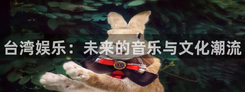 彩神2代理注册：台湾娱乐：未来的音乐与文化潮流