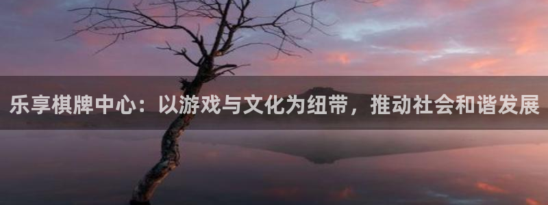 彩神体育在线注册：乐享棋牌中心：以游戏与文化为纽带，推动社会和谐发展